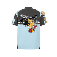 13DE MARZO Blues Daffy Duck Racing Shirt | MADA IN CHINA