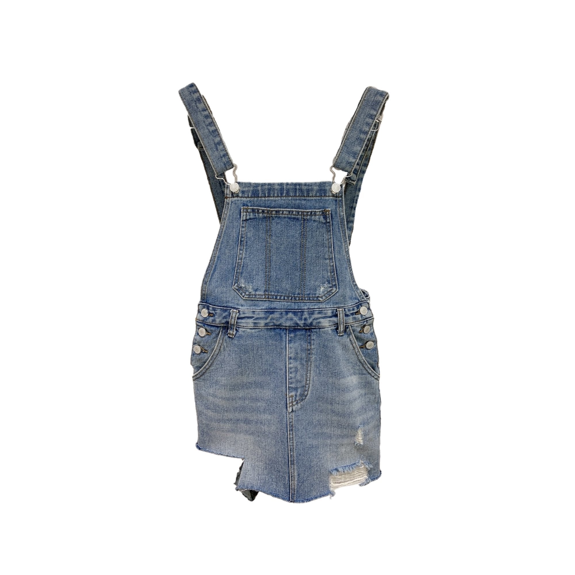 MASION.W Bowknot Overalls Short | MADA IN CHINA