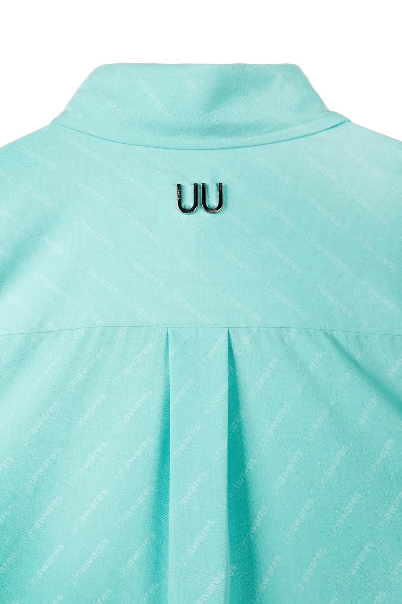 UNAWARES Brand Monogram Allover Steel Printed Shirt | MADA IN CHINA