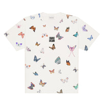 CHARLIE LUCIANO Butterfly All Over T-Shirt | MADA IN CHINA