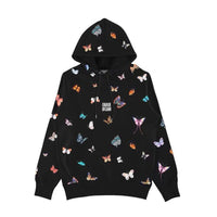 CHARLIE LUCIANO Butterfly Allover Print Hoodie | MADA IN CHINA