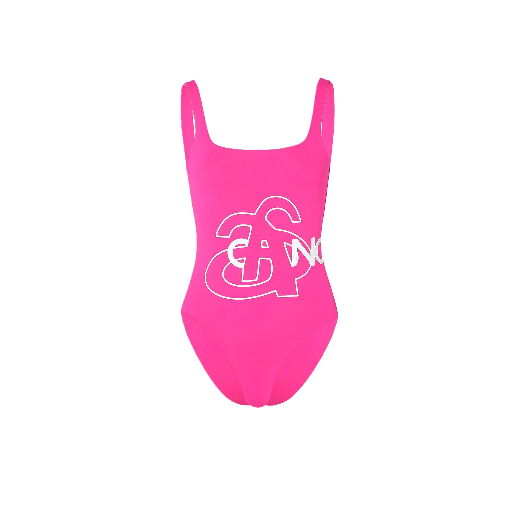ANN ANDELMAN Canotwait One-piece Swimsuit Pink | MADA IN CHINA