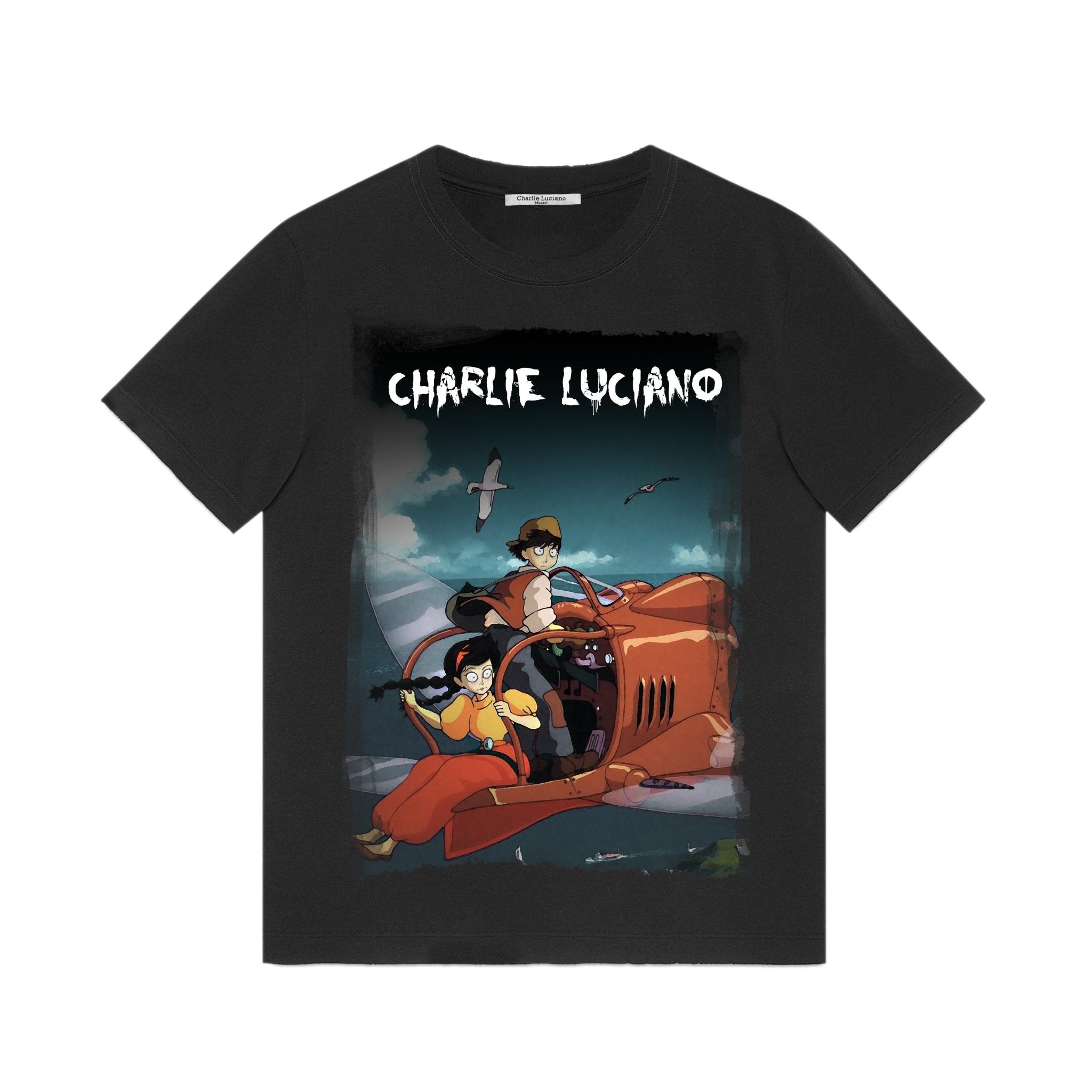 CHARLIE LUCIANO 'Castle In The Sky' T-shirt | MADA IN CHINA