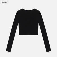 SMFK College Classic Woolen Sweater Black | MADA IN CHINA