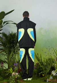 VANN VALRENCÉ Color Contrast Patchwork Jacket | MADA IN CHINA