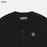 SMFK Compass Academy Black Knitted Cardigan | MADA IN CHINA