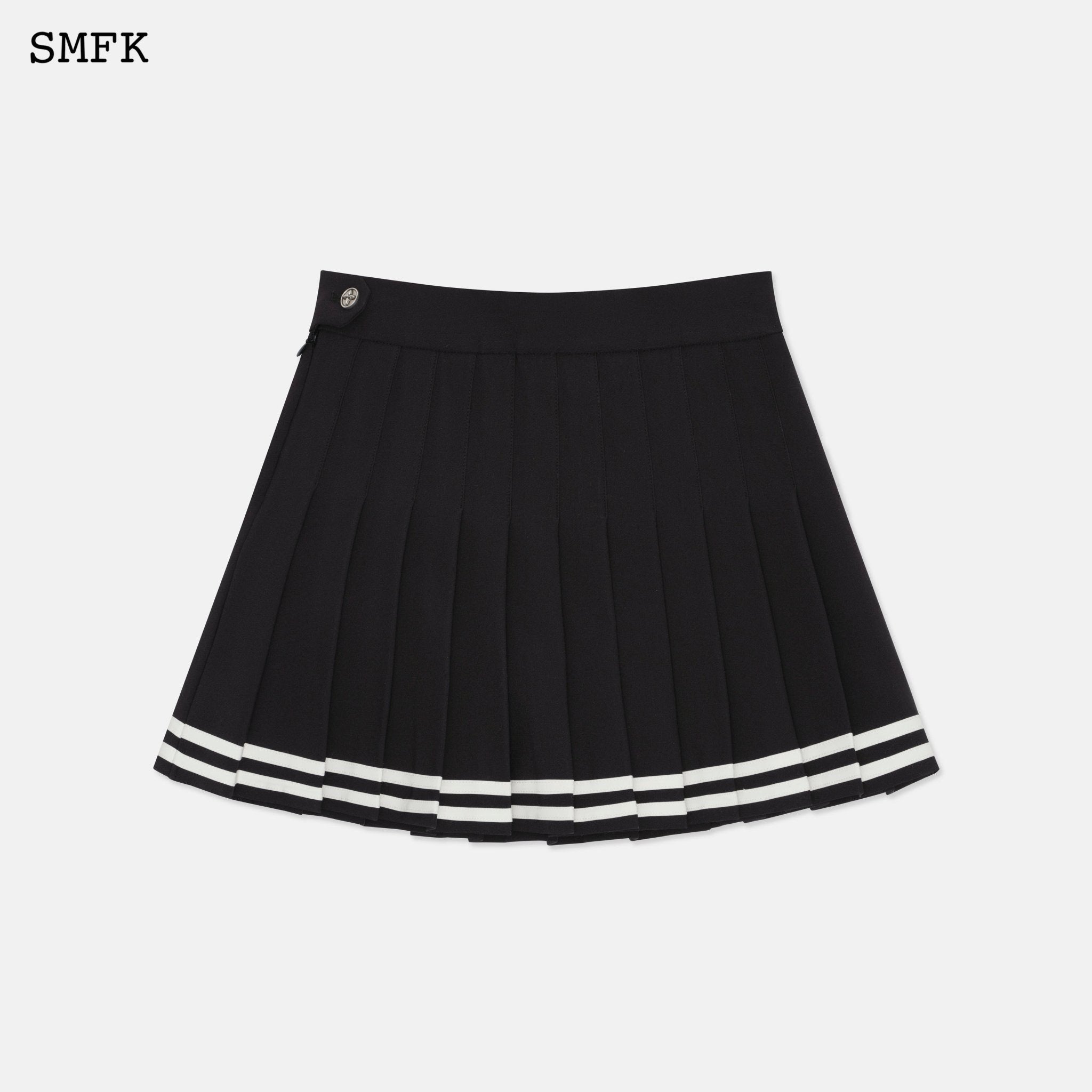 SMFK Compass Academy Black Pleated Skirt | MADA IN CHINA