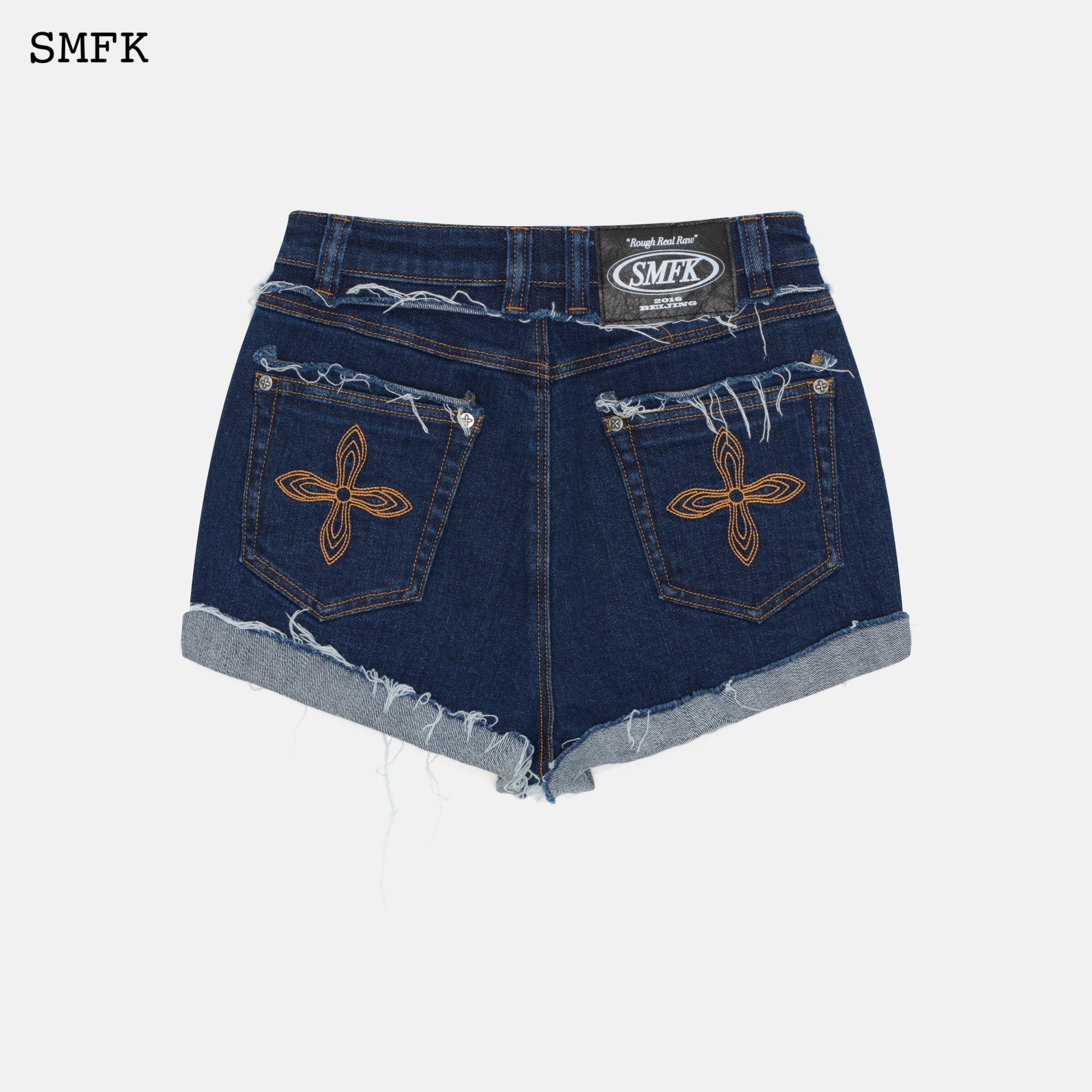 SMFK Compass Academy Navy Short Jeans | MADA IN CHINA