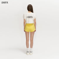SMFK Compass Academy Yellow Short Jogging Pants | MADA IN CHINA