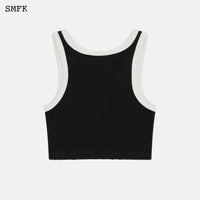 SMFK Compass Black And White Sport Vest | MADA IN CHINA