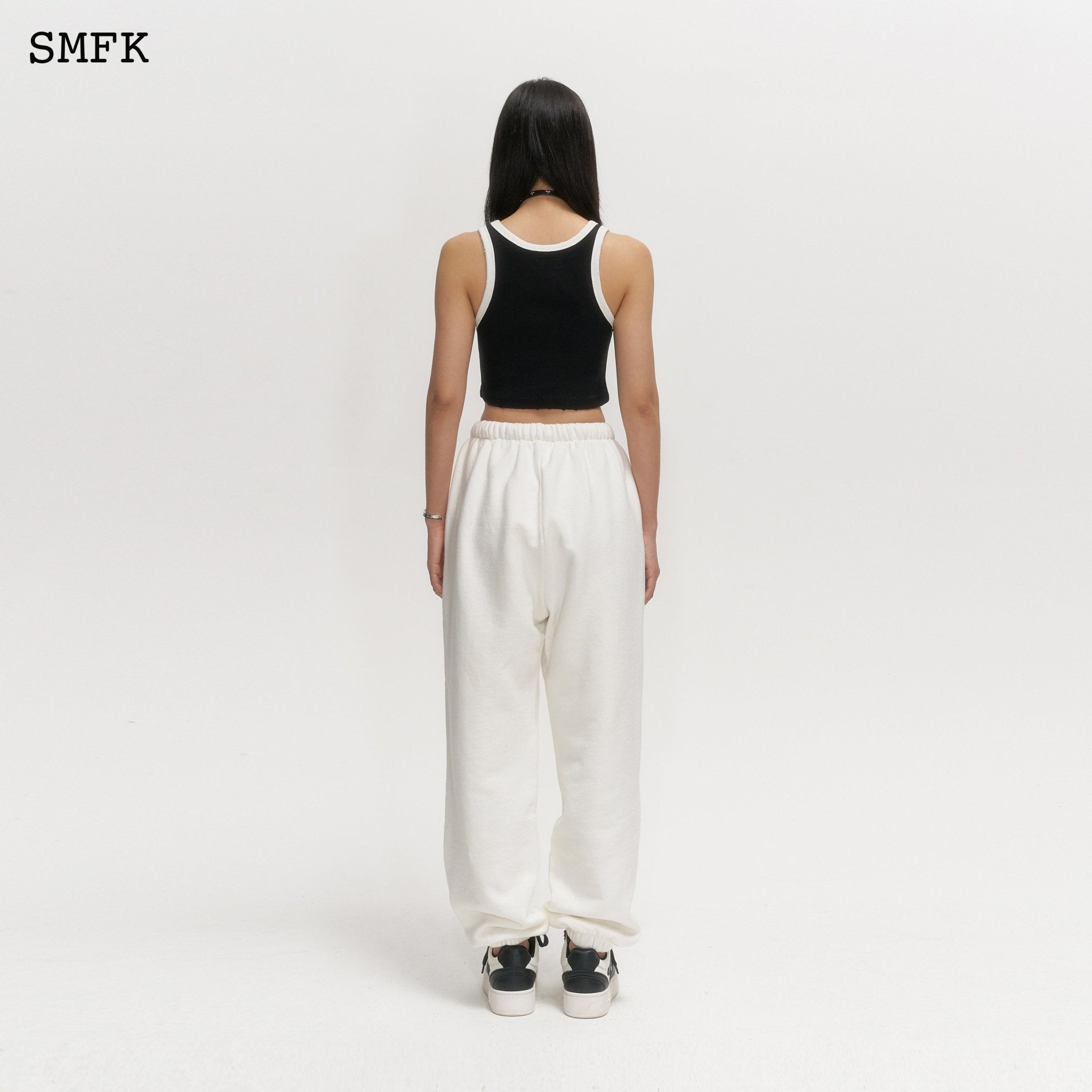 SMFK Compass Black And White Sport Vest | MADA IN CHINA