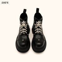 SMFK Compass Classic Desert Boots in Black | MADA IN CHINA