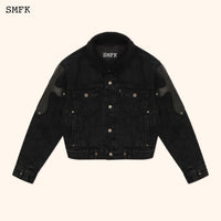 SMFK Compass Classic Floral Denim Jacket | MADA IN CHINA