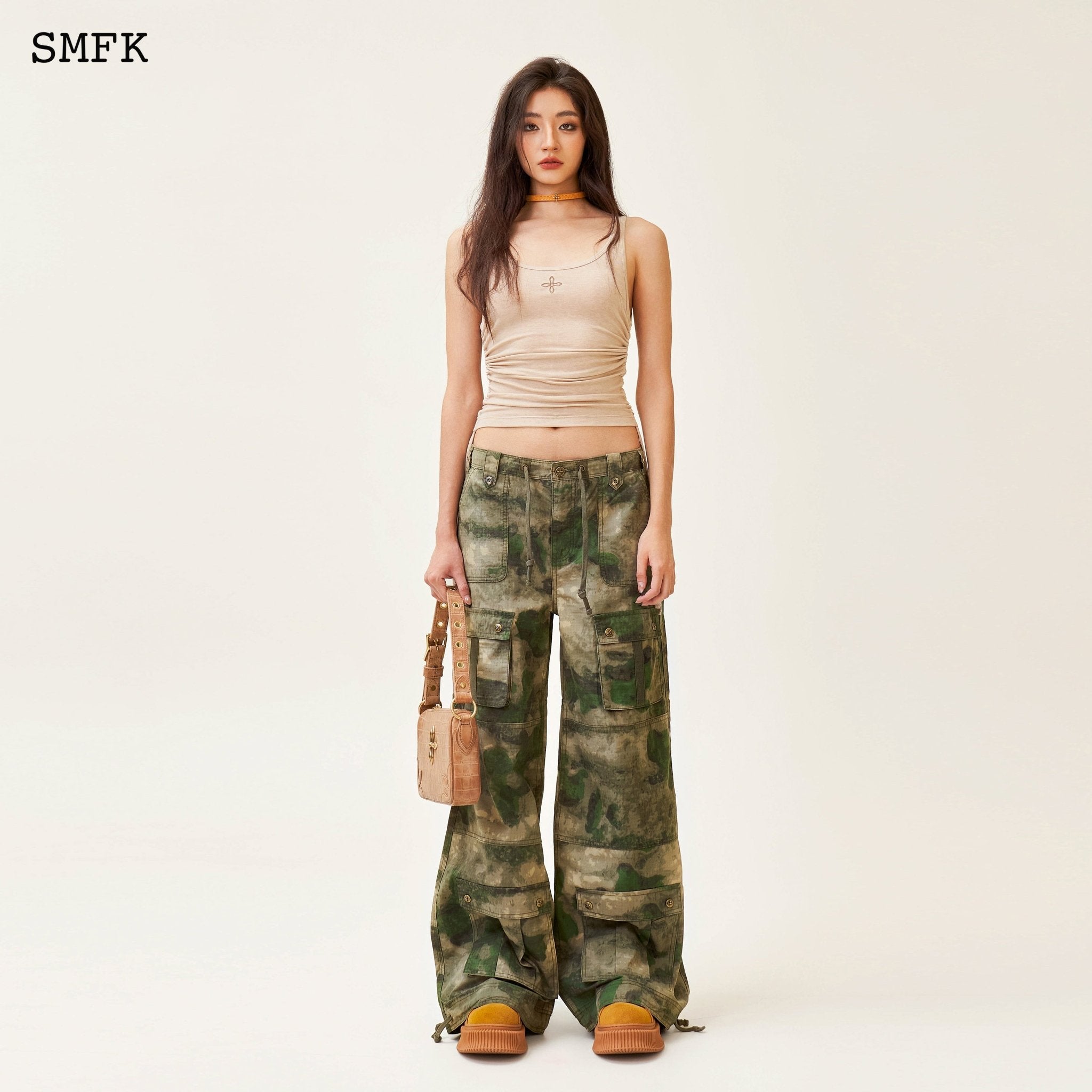 SMFK Compass Classic Shutter Sporty Vest In Blond | MADA IN CHINA