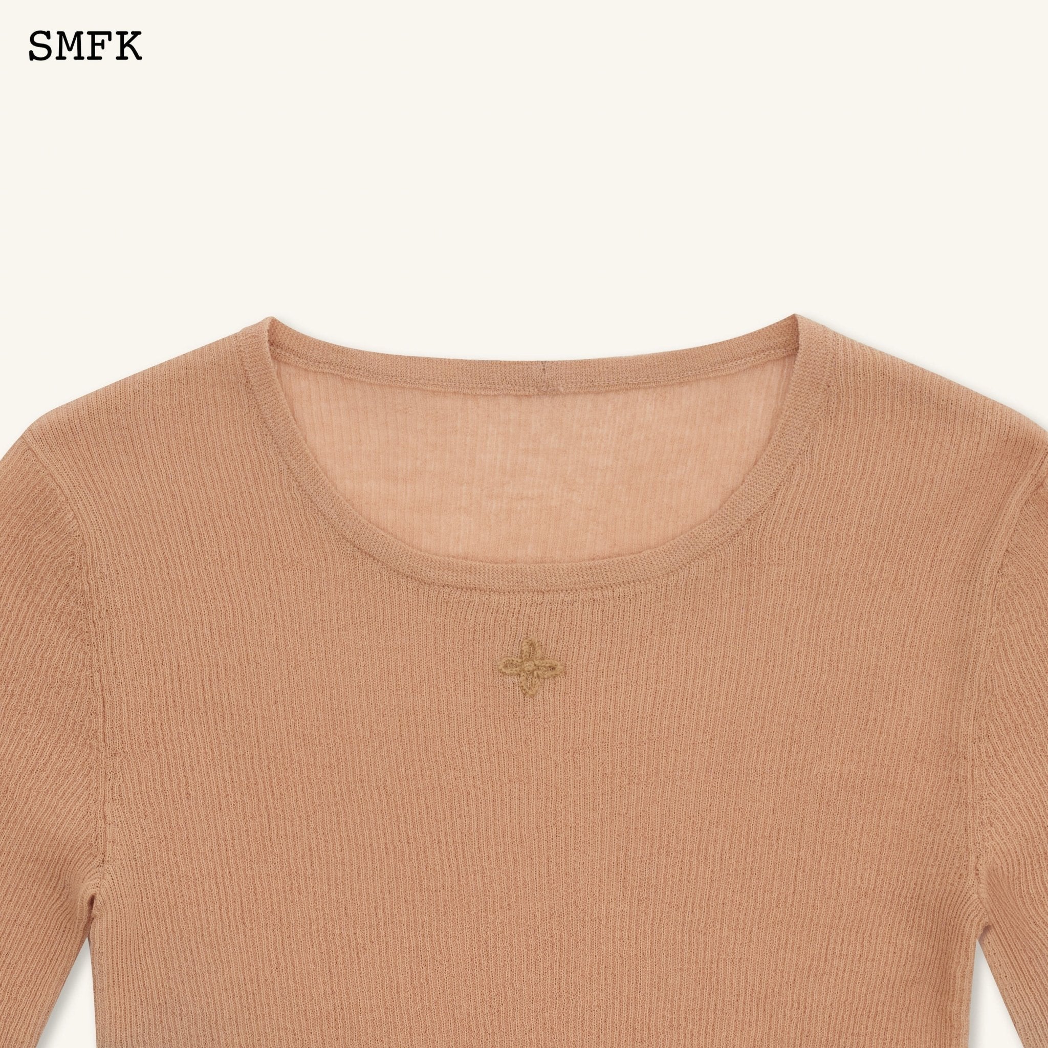 SMFK Compass Cross Classic Desert Knitted Sweater | MADA IN CHINA