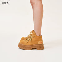 SMFK Compass Cross Low-Top Gingerbread Desert Boots | MADA IN CHINA