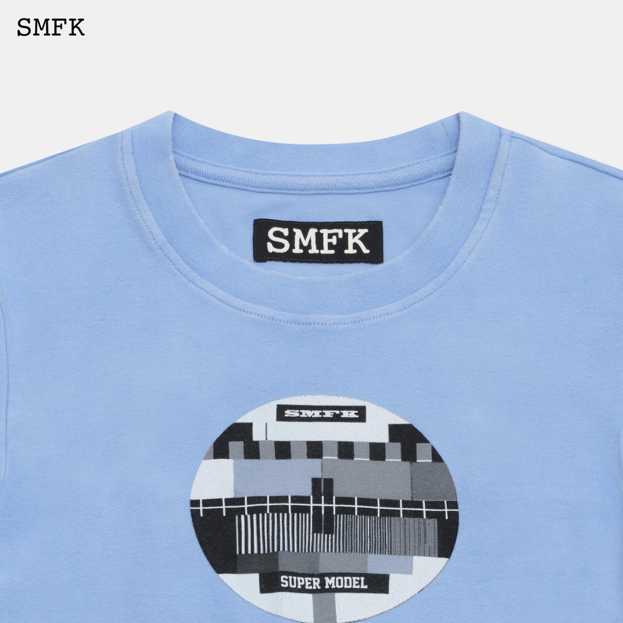 SMFK Compass Dancing Blue Short T-shirt | MADA IN CHINA