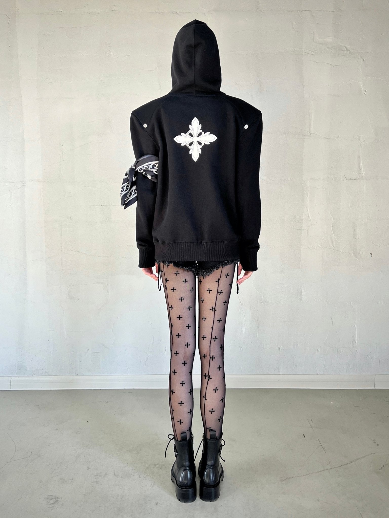 SMFK Compass Deconstructed Hoodie | MADA IN CHINA