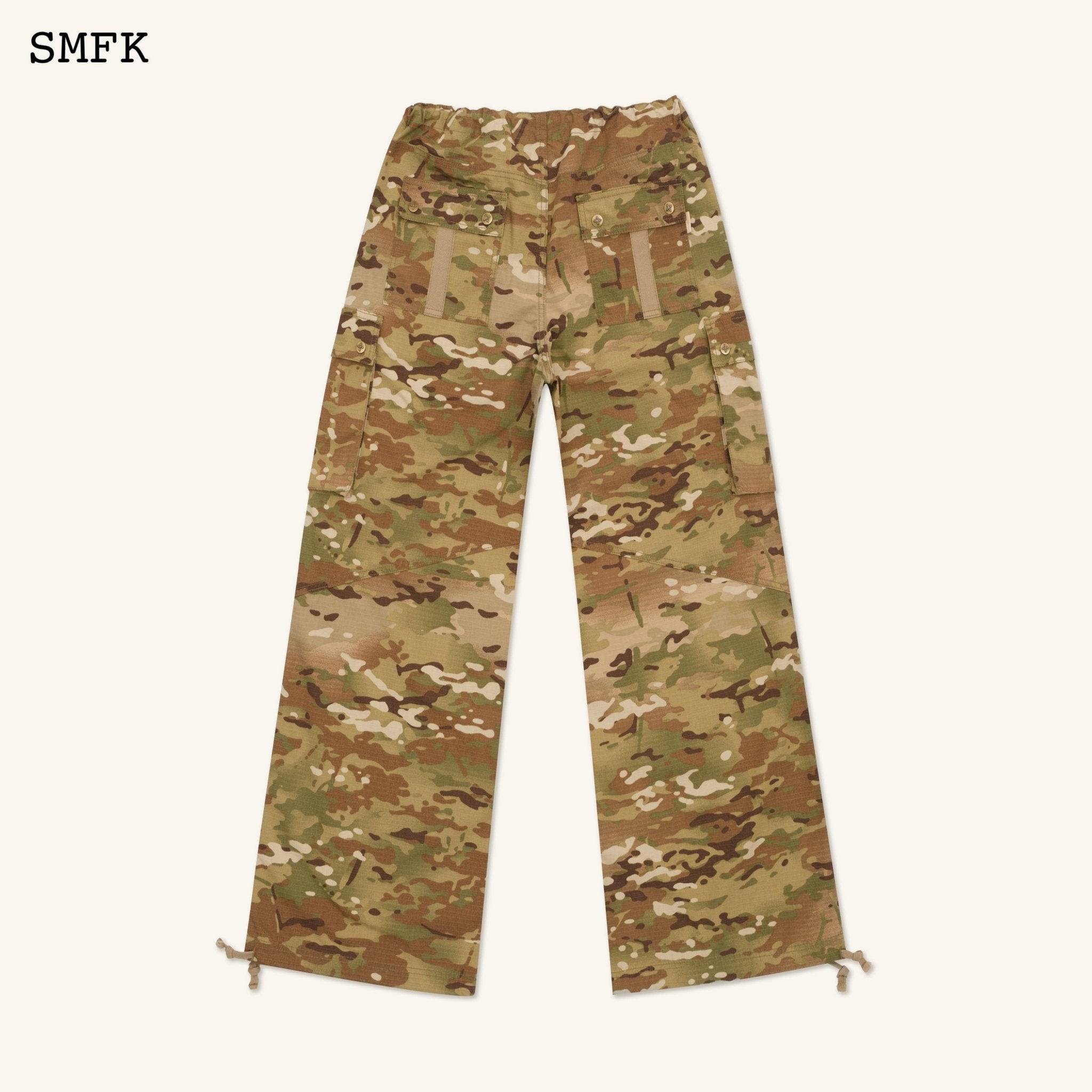 SMFK Compass Forest Camouflage Retro Paratrooper Pants | MADA IN CHINA