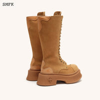 SMFK Compass Ginger Bread Desert High Boots | MADA IN CHINA