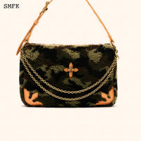 SMFK Compass Kitty Bag In Green Camouflage (Large) | MADA IN CHINA
