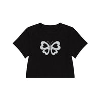SMFK Compass Love Butterfly Short Body Tee | MADA IN CHINA