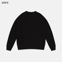 SMFK Compass Maze Knit Sweatshirt | MADA IN CHINA