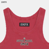 SMFK Compass Red Sport Vest | MADA IN CHINA