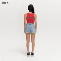 SMFK Compass Red Sport Vest | MADA IN CHINA
