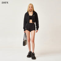 SMFK Compass Rove Stray Slim-Fit Sporty Shorts Black | MADA IN CHINA
