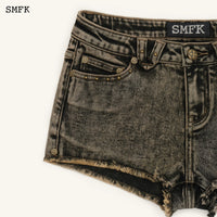 SMFK Compass Tarpan Rock Sunset Short Jeans | MADA IN CHINA