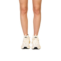 SMFK Compass Wave Retro Jogging Shoes In White | MADA IN CHINA