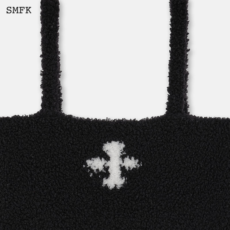 SMFK Compass Wool Camisole Black | MADA IN CHINA