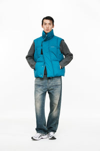 UNAWARES Copper Green Square Velcro Cotton Vest | MADA IN CHINA