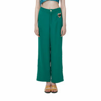 MEDIUM WELL Cut-out Heart Metal Straight Pants | MADA IN CHINA