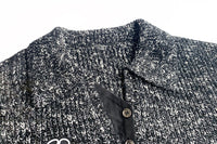 SOMESOWE Dark Grey Short Sweater | MADA IN CHINA