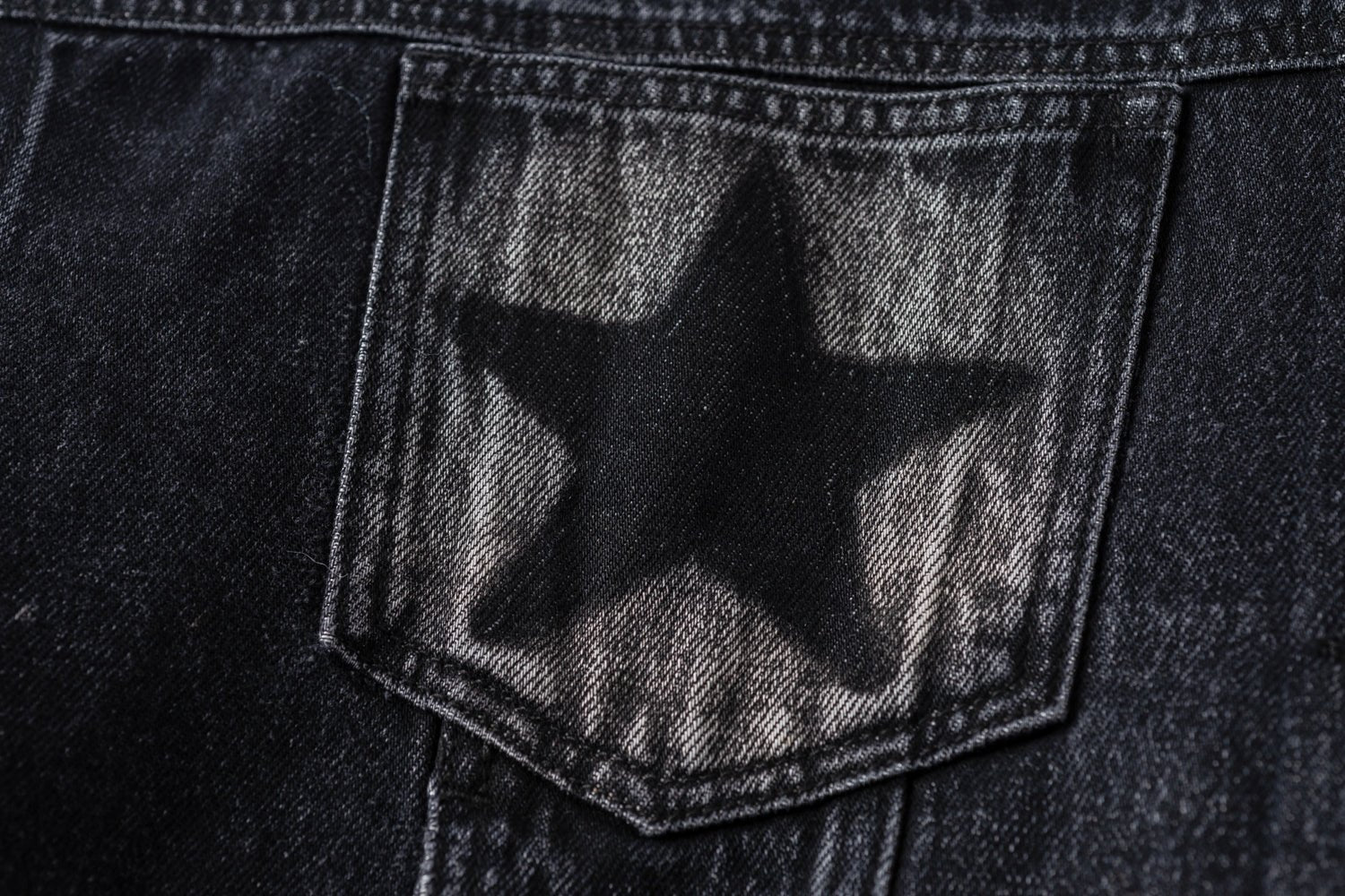 SOMESOWE Dark Grey Star Pocket Jacket | MADA IN CHINA
