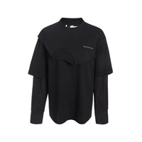 FENGCHEN WANG Deconstruction Double Collar 2 In 1 Sweater | MADA IN CHINA