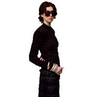 ilEWUOY DeRong Cigarette Pipe Long Sleeves in Black | MADA IN CHINA
