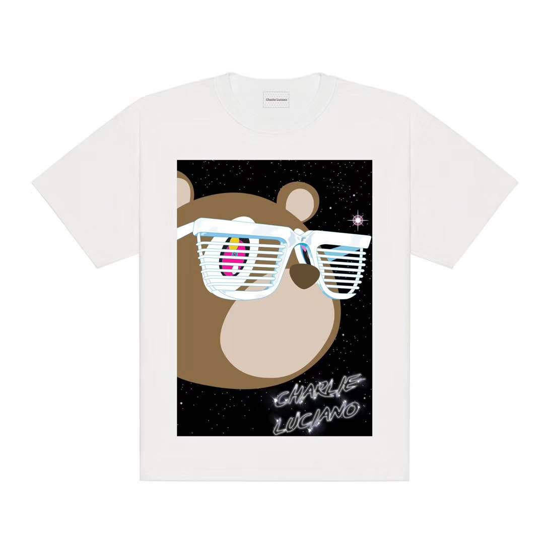 CHARLIE LUCIANO 'Disco Bear' T-shirt | MADA IN CHINA