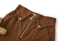 13DE MARZO Doozoo Gradient Color Jeans Monk's Robe | MADA IN CHINA