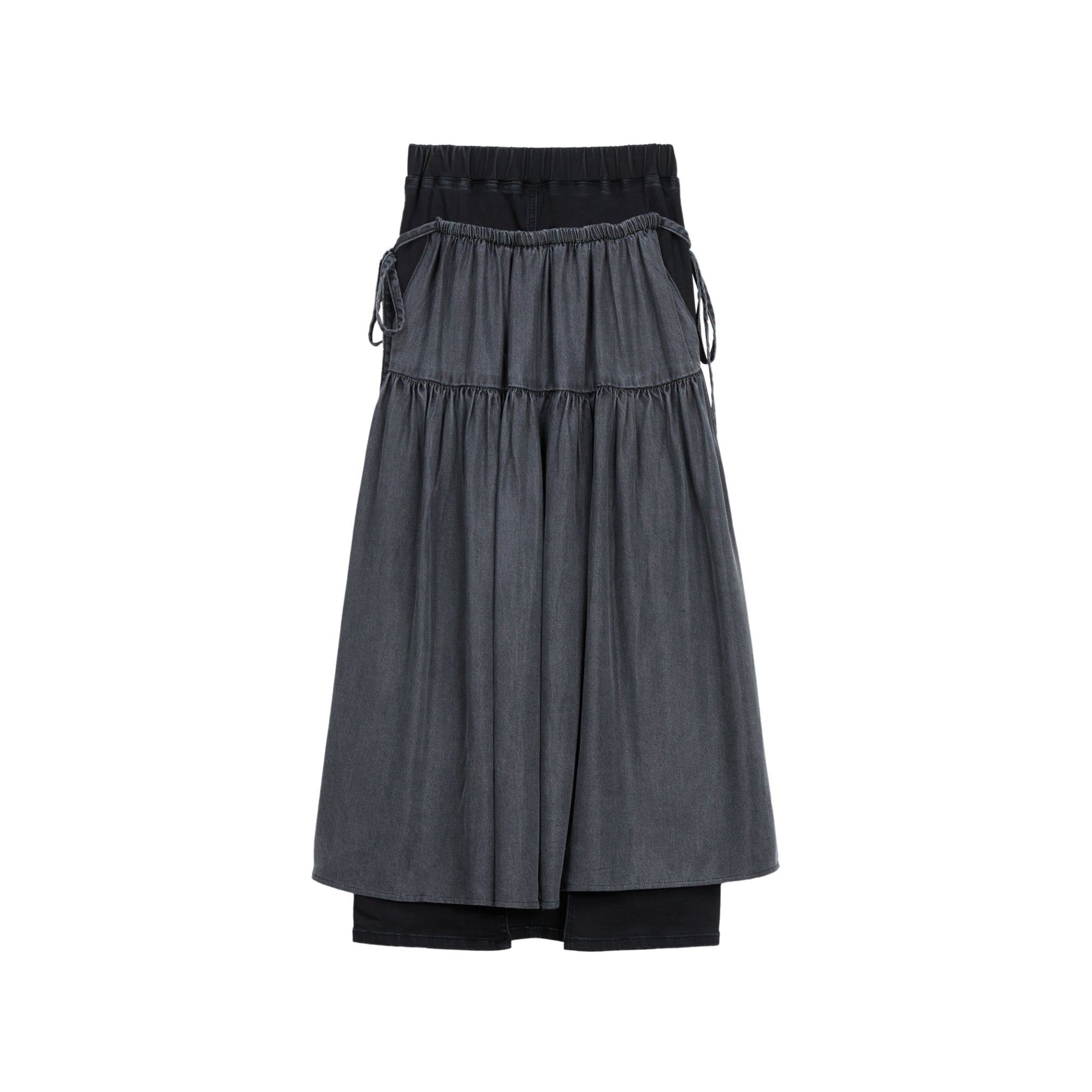 VANN VALRENCÉ Double Layered Skirt | MADA IN CHINA