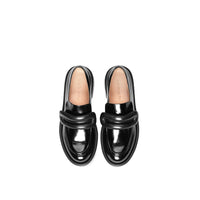 LOST IN ECHO Down Padded Uppers Non-Edged Loafers Black | MADA IN CHINA