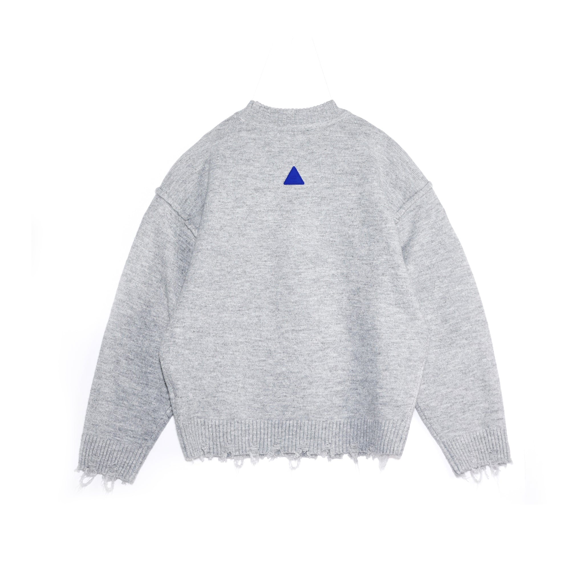 ARCH Embroid Dinosaur Sweater Grey | MADA IN CHINA