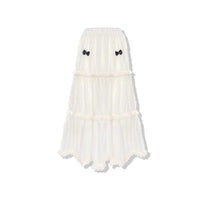 NOT FOR US Fringe Bow Skirt | MADA IN CHINA