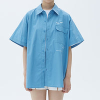 ROARINGWILD Fula Standard Collar SS Shirt | MADA IN CHINA