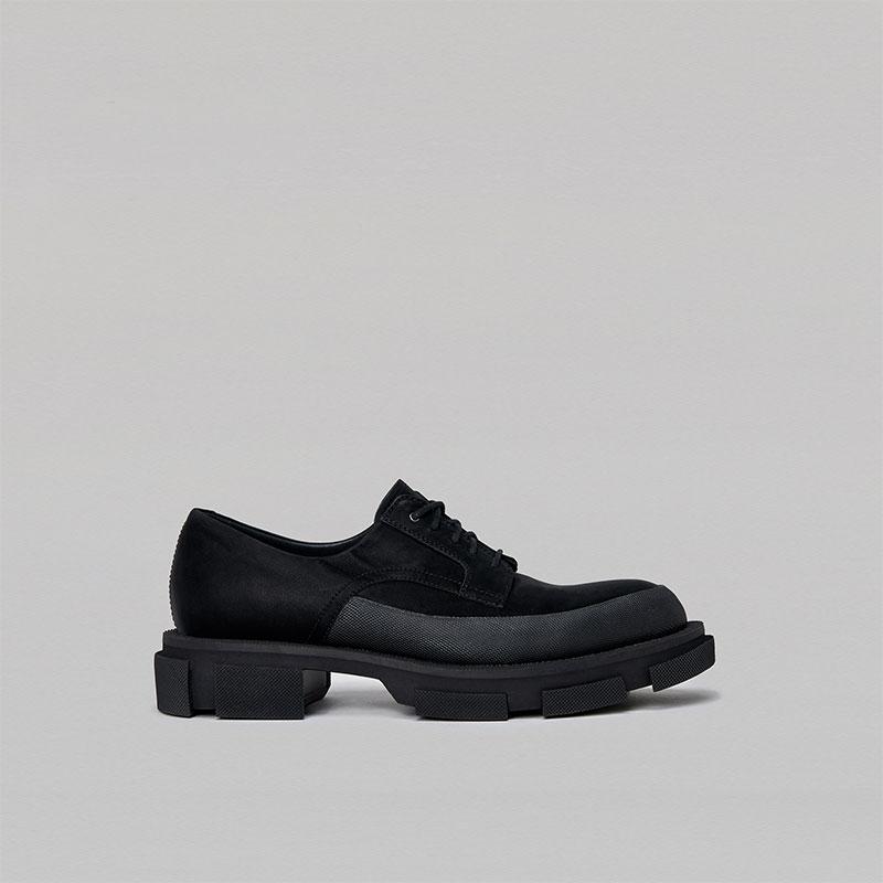 Both Gao Suede Derby Boots Black | MADA IN CHINA