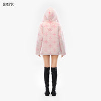 SMFK Garden Snowman Hoodie Pink | MADA IN CHINA