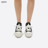 SMFK Garden Vintage Skate Shoes Black And White | MADA IN CHINA