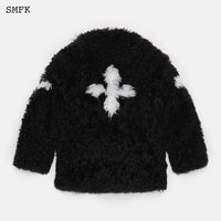 SMFK Gemini Flower Arm Fur Suit Black | MADA IN CHINA